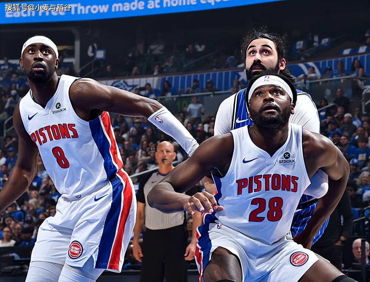 单场8次盖帽！要不是有替补中锋的强势表现，活塞早就被打爆了？