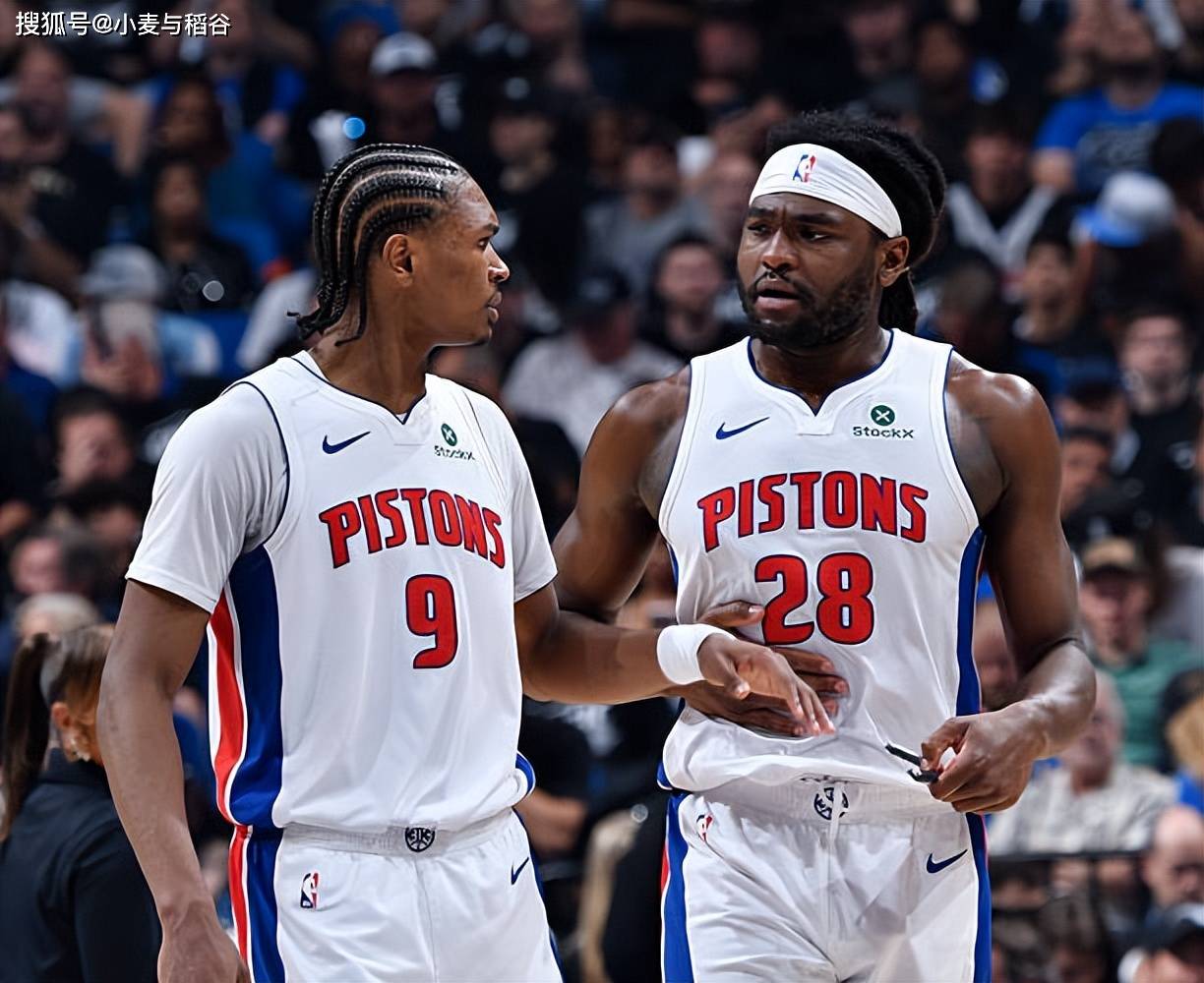 单场8次盖帽！要不是有替补中锋的强势表现，活塞早就被打爆了？